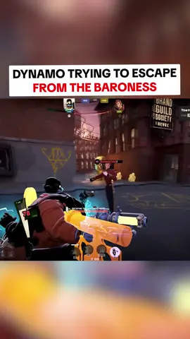 Dynamo trying to escape from the Baroness Via/epowx #deadlockgame #deadlockvalve #deadlockclip #valvegames