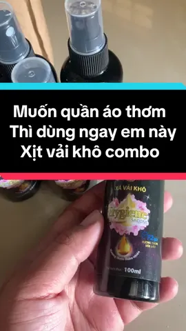 Combo 10 chai, 5 chai nước xịt vải khô hygiene thơm hương nước hoa #xitvaikho #xitvaikhoquanao #xitvaikhohygien #xitvaikhohygienc #xitvaihuongnuochoa 