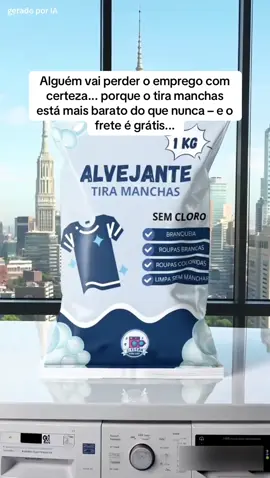 🧼 Oferta limitada, manchas desaparecem já #tiramanchas #roupalimpa #percarbonatosodio #promo #limpeza 
