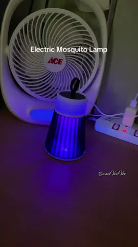 Kung malamok nga din sa inyi try nyo na to! #electricmosquitokiller #mosquitolamp 