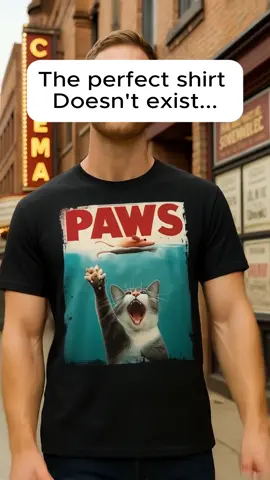 Summer t Shirts PAWS Parody Cat Mouse Humorous Cat Chasing Mouse Kitten T-Shirt