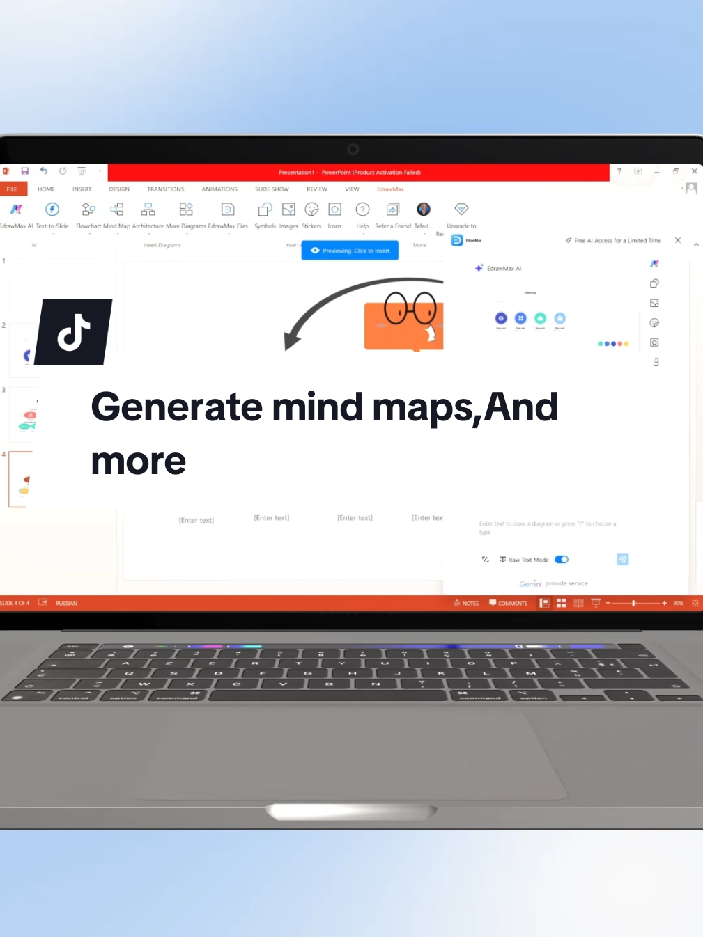 Generate mind maps, flowcharts, timeline in Seconds #mindmap #flowchart #timeline #productivity #wondershare 