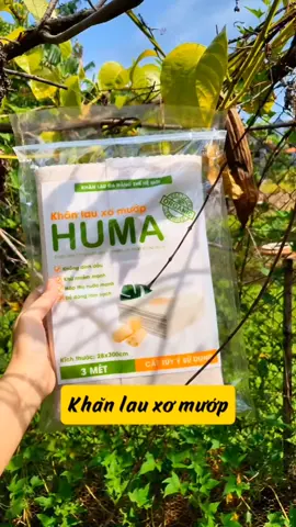 Khăn lau xơ mướp HUMA. Khăn tự tách dầu. Nên không còn cảnh lau khăn nhớt nhét dính đầy tay mà giặt thì khó khăn. Cái này sài xong giặt lại dễ dàng xài đi xài lại được tiết kiệm lắm #khanlauxomuop #khanlauxomuophuma #khanxomuop #tiktok #xuhuong 