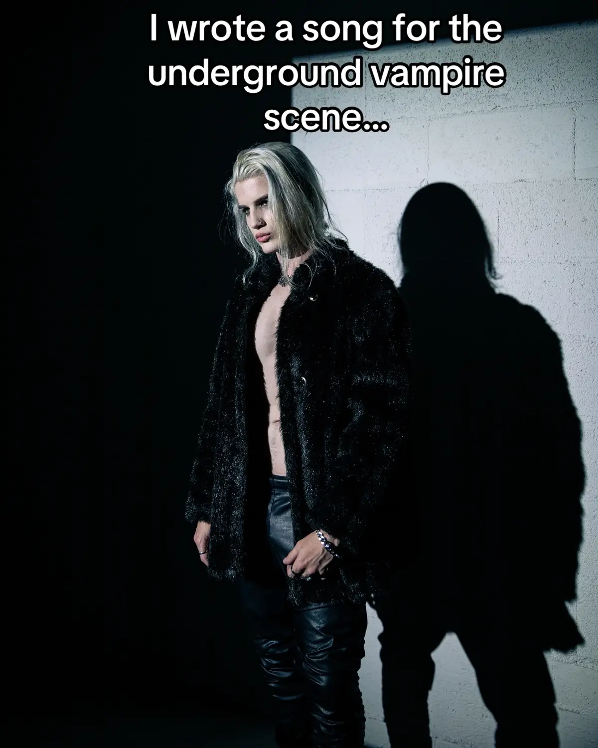 Dropping this song in next month🩸introduce yourself in the comments #darkromance #alttiktok #newartist #him #vampire #gothic #BookTok #kimdracula #haunting #queenofthedamned #lestat #fyp 