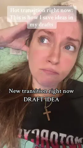 This is the new transition idea happening right now, thought I would show how I record my drafts and save for later use. #draft #transitionidea #viral #fyp #saveforlater 