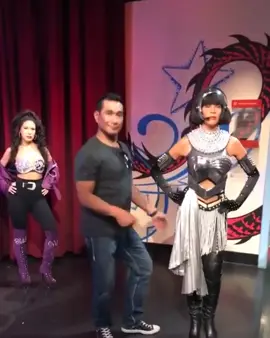 This lives rent free in my head! #waxmuseum #selena #whitneyhouston #husband #fail 😂 #happybirthday @StormNorm 