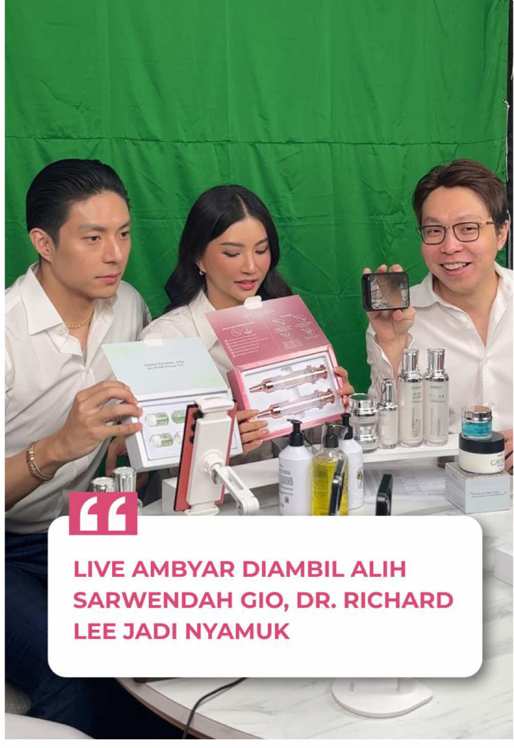 gimana yah perasaan dr. Richard? hahaha panas nya nembus layaar! 🔥🔥#klinik_kecantikan_athena #drrichardlee #klinikathena #goddesskinbyathena 