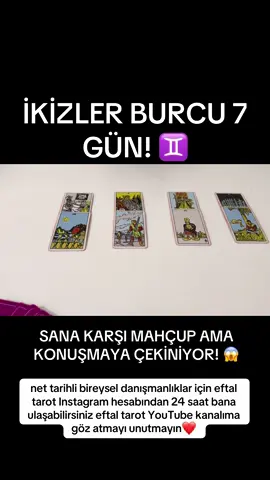 İkizler burcu yedigün tarot #tarot #ikizler #ikizlerburcu 