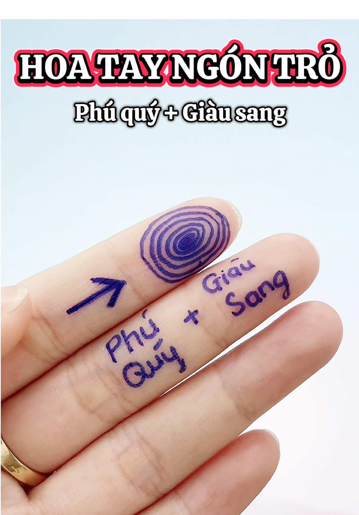 3s BIẾT NGAY MỆNH KHỔ HAY PHÚ QUÝ #vậnmệnhradio #xemchitay #xemboi #LearnOnTikTok #boichitay 