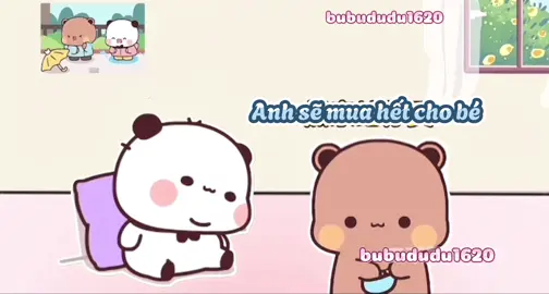 Gì cũng muốn mà bé hong có đồng gấu #bubududu #一二布布 #xh #bubu #fyb 