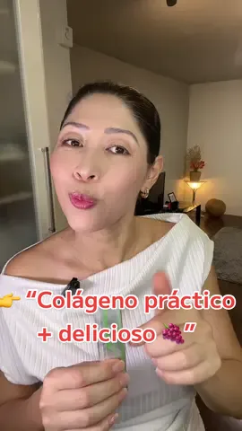 ✨ Después de los 40, nuestro cuerpo comienza a perder colágeno, y eso se refleja en la piel, el cabello y las articulaciones. 🌸 Este colágeno en sachet individual no solo es práctico para llevar a cualquier parte, sino que además está formulado con péptidos de colágeno, una molécula más liviana y de mejor absorción para nuestro cuerpo. 🍇 Su delicioso sabor a uva muscad hace que cuidarnos sea un placer diario. Ideal para mantener la piel más firme, el cabello y uñas saludables, y sentirnos llenas de energía. 💜 1.	#Colágeno40Plus	#BellezaNatural#サプリメント女子 #美肌ケア