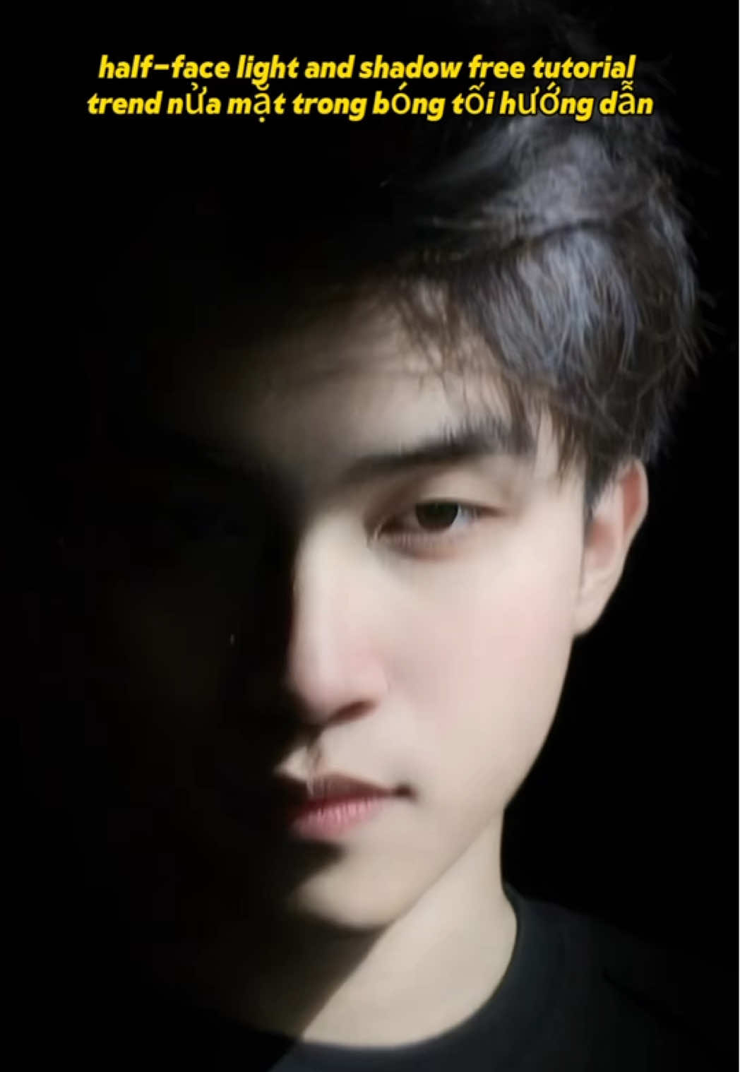 ảnh nửa mặt sáng tối trend nửa mặt trong bóng tối half-face light and shadow tutorial #halffacehelmet #halfface #capcutforus #capcut #capcutpioneer   half-face in the darkness trend half-face light-dark image how to create the half-face in darkness trend cách làm trend nửa mặt trong bóng tối trend nửa mặt trong bóng tối trend nửa mặt trong bóng tối hướng dẫn cách chụp ảnh nửa mặt sáng tối nửa khuôn mặt trong bóng tối cách làm