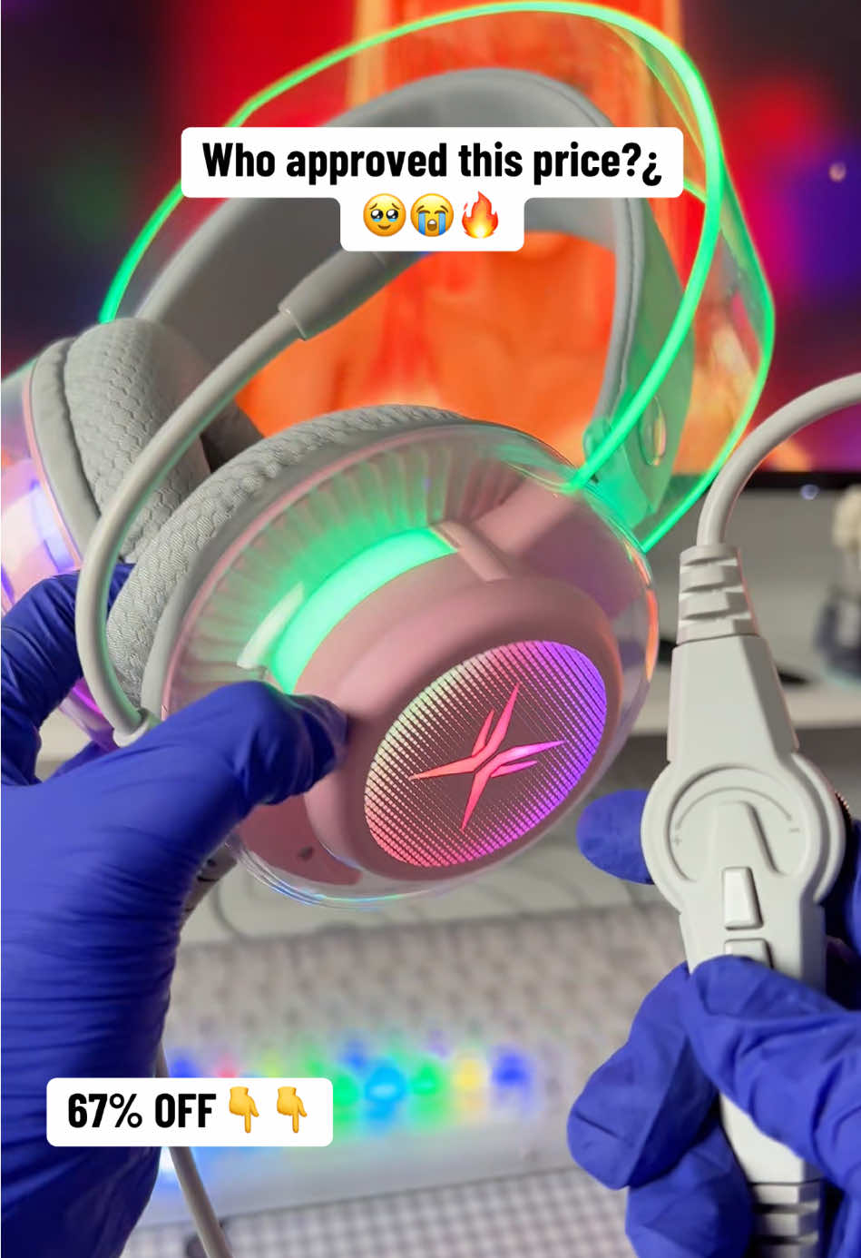 😱OMG! I found a headset with vibes and crazy deals now🤫😭🥹‼️#gamingheadset #GamingSetup #vibes #tagrygamingheadset #gaming 