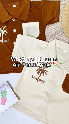 Stylish keren Harganya Murah Rugiii Sih kalo sampe kehabisan Stok Atasan Summer ini buat sikecil‼️😍 #fyppppppppppppppppppppppp #trend #viraltiktok #bajuanakmurah #promomakangajian 