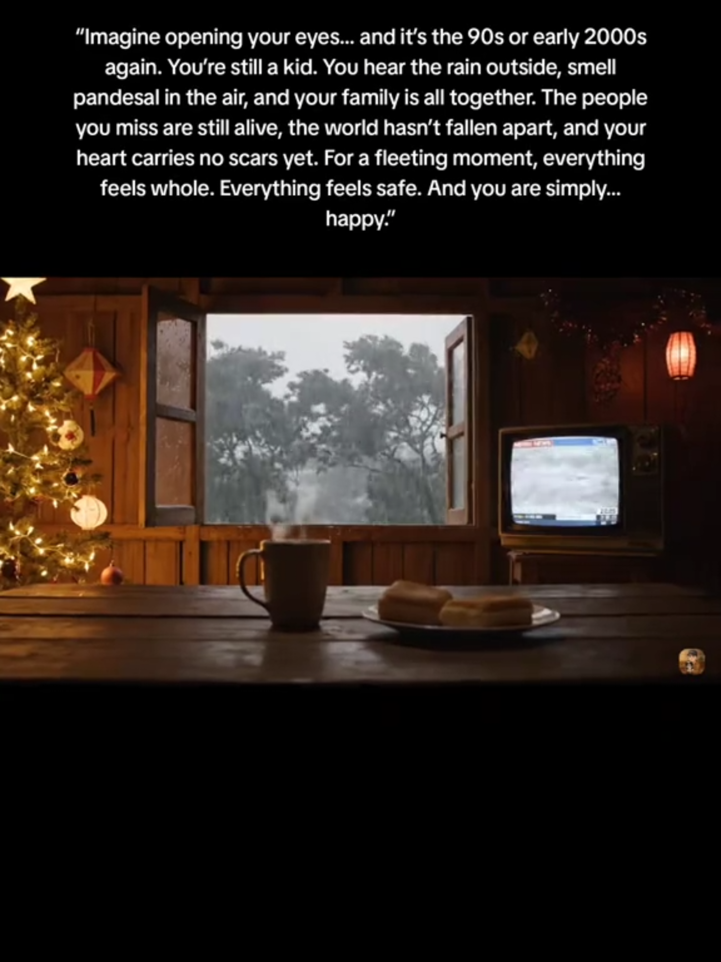 For a moment… you’re just a kid again. 🥰❤️‍🩹 #christmas #christmastree #christmastiktok #fyp #trending 
