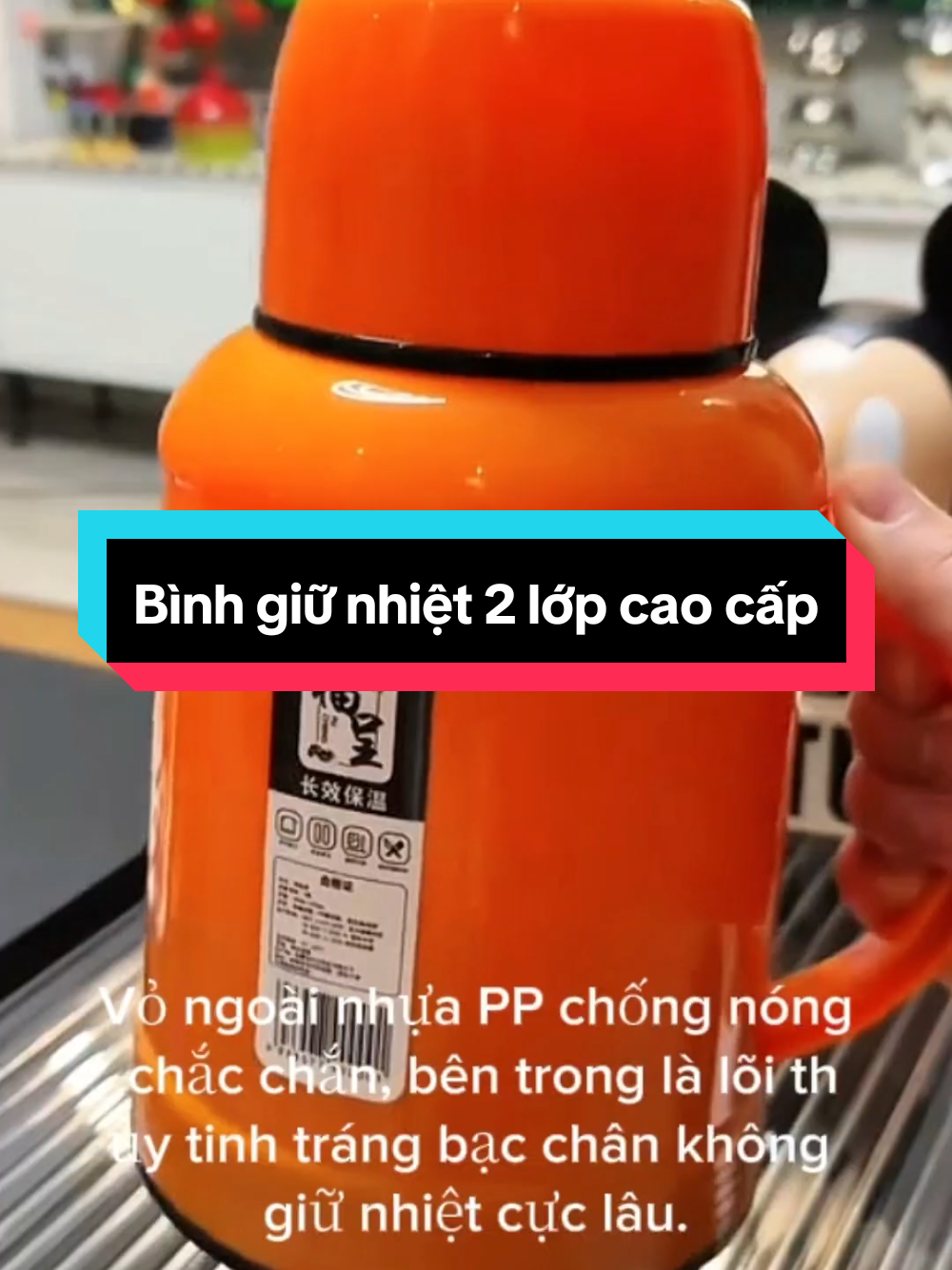 Bình giữ nhiệt 2 lớp cao cấp#giadung #binhgiunhiet #binhgiunhiet1000ml #binhgiunhiet2lop #phichgiunhiet1000ml 