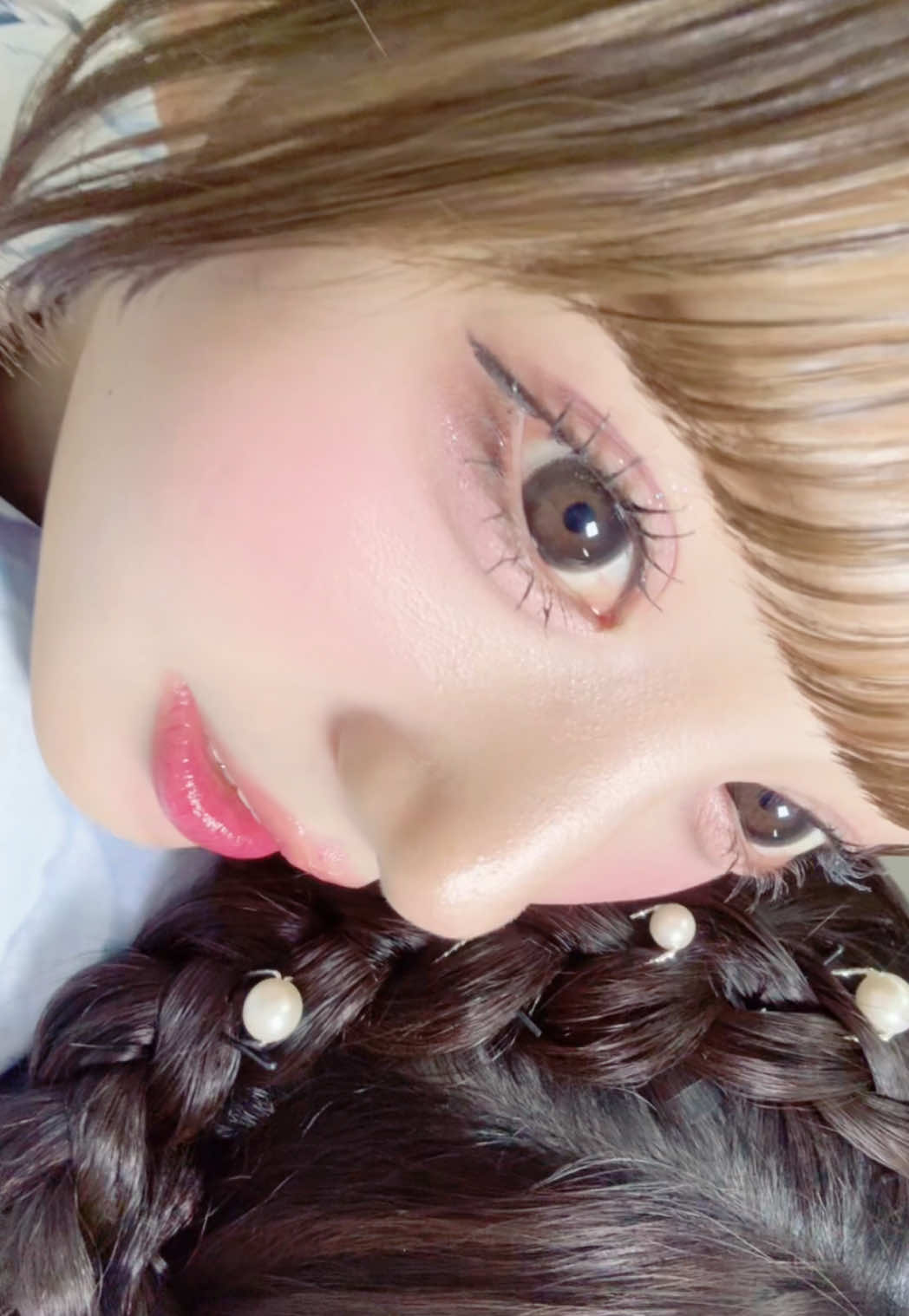 ちゅうしてる💞❔❕#アイドル #浴衣女子 #GL #Onephony 