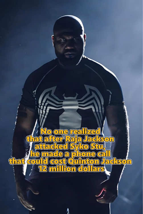 No one realized that after Raja Jackson attacked Syko Stu, he made a phone call that could cost Quinton Jackson 12 million dollars#us#celebrity #entertainment#rajajackson#rampagejackson