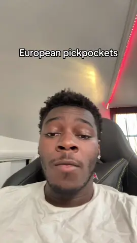 The pickpockets better stick to robbing they fellow Europeans cause Americans not playin that shi😭😭