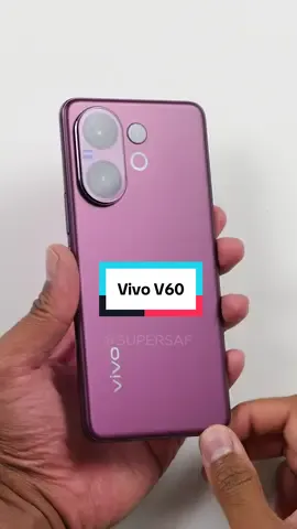 Vivo V60 Unboxing. 50 MP ZEISS Super Telephoto Camera & 6500 mAh BlueVolt battery #asmr #asmrvideo #vivov60 #fyp #supersaf 