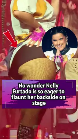 No wonder Nelly Furtado is so eager to flaunt her backside on stage; it might actually be the true reason behind her three divorces.#nellyfurtado #manchesterpride #foryou #fyp #celebrity #usa 
