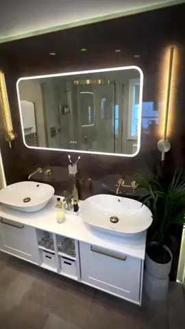 Bathroom Makeover | Gold Accents & LED Mirror Style #LuxuryBathroom #BathroomRemodel #BathroomMakeover #BathroomGoals #ModernBathroom #LEDMirror #SmartMirror #HomeRemodel #BathroomInspo #BathroomDesign #InteriorDesign #BathroomDecor #BathroomRenovation #DreamBathroom #BathroomTrends #HomeImprovement #SpaBathroom #HomeMakeover #BathroomStyle #TikTokHome 