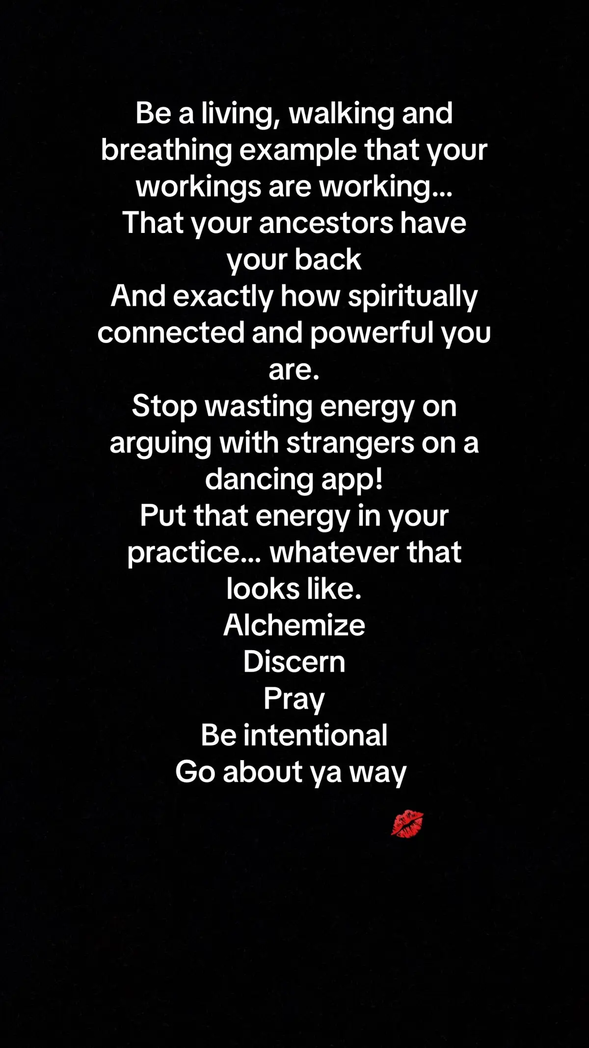 Please get my ass off the side of TikTok where everyone is arguing about what’s what, who’s who, and blah blah… there’s so much chaotic mess going on right now, much we need to spiritual invest in ourselves for…. Stop fighting on this dance app yall. We have stuff to do!  #spiritualtiktok #mastermanifestor #rootworkersoftiktok #energyhealing #energycleanse  #angelnumbers #witchtip #hoodoopractitioner #hoodoowitchtok #altarwork #blackwitchtok🖤  #ancestormagic 