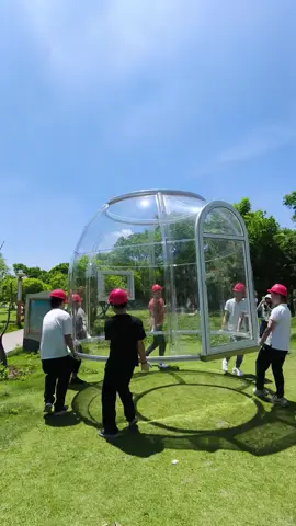 Would you like to save 3 month money to live in this house?#gardenhouse #domes#dome#dometent#JCdome 