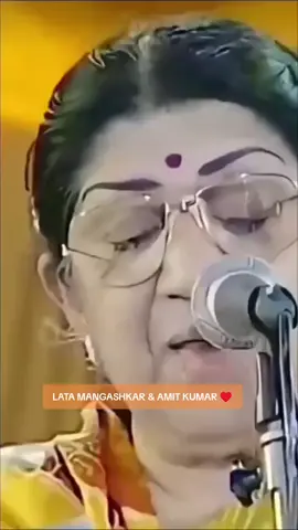 LATA MANGASHKAR & AMIT KUMAR SUPERHIT SONG PERFORMANCE 🥀  #foryou #bollywoodsong #oldisgoldsong❤️ #latamangashkarhitsongs ##amitkumarlatamangeshkar 