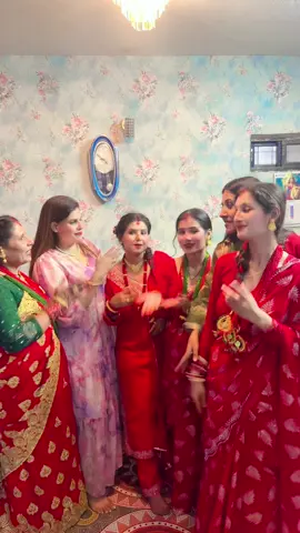 #Radha #nepalitiktok #live #teej ❤️❤️💐💐