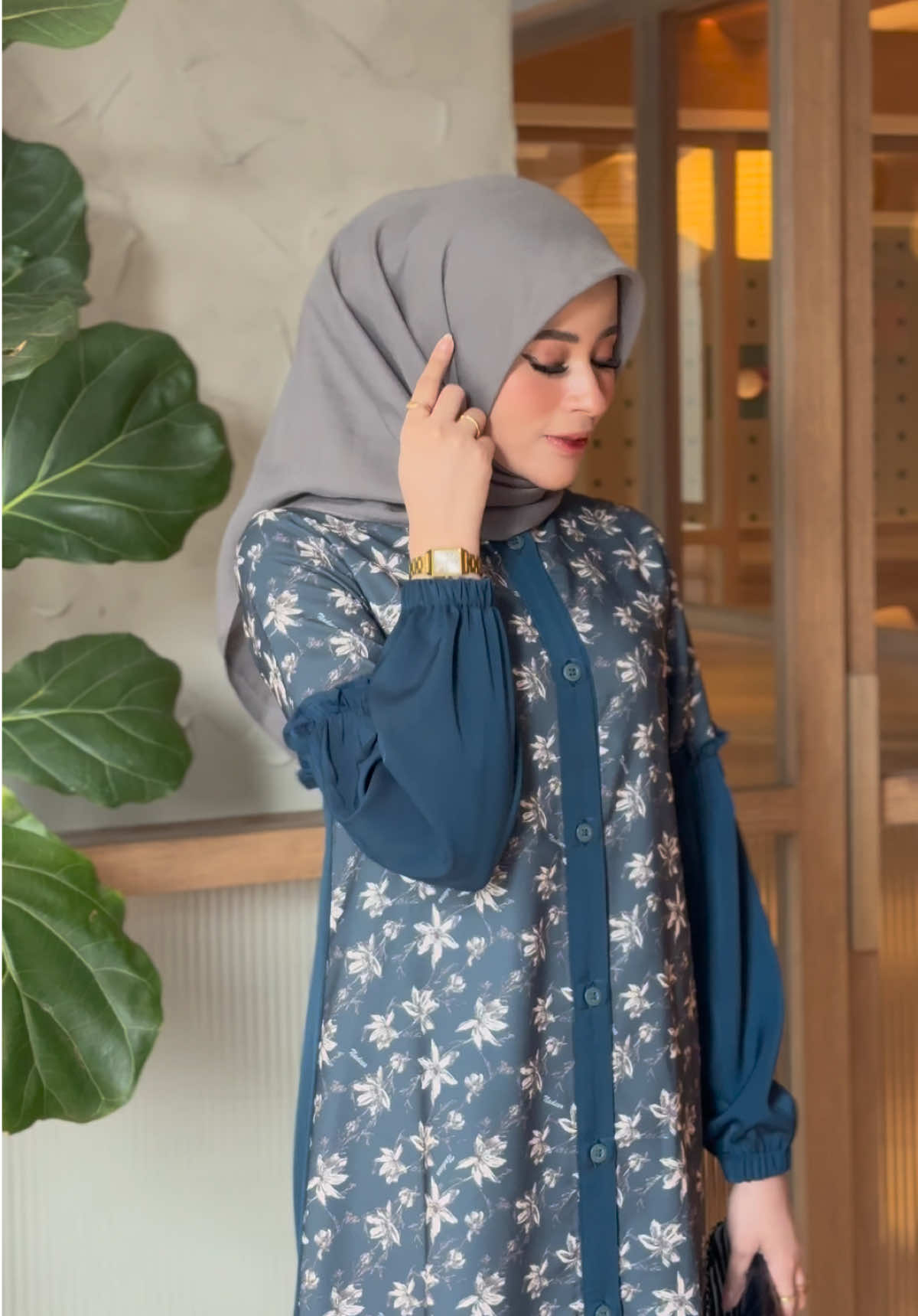 🥰🫶🏻 #gamiscantik #dresscantik #nadeea 