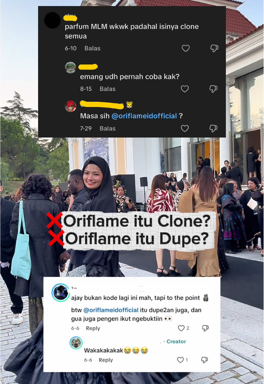 Sering banget dapet nyinyiran kayak gini dari orang yg gak mau cari tau dulu 😌 jadi mari kita kasi pencerahan #CapCut #parfumoriflame #orifameindonesia #oriflame #oriflameproducts 