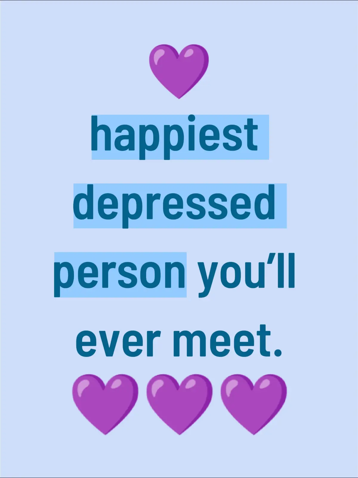 Love harder than you normally do 💜