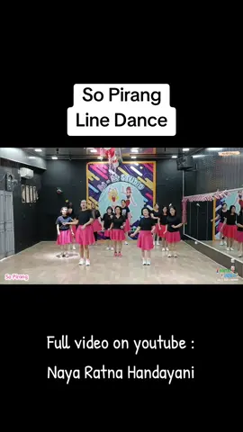 So Pirang Line Dance Choreo by Naya Ratna Handayani (INA) - August 2025 High Beginner Level 32 Count - 4 Wall Tag 1 : 12 counts after wall 1, 5 & 8 Tag 2 : 4 counts after wall 3, 4, 7, 10 & 12 (ending) Music : SO PIRANG AFRILIA AMOREIZA FT EYINA KAWATAK X HENDRO ENGKENG Demo by Happy Ladies #linedance #tiktokviral #sopirang #lagutimur #lahat 