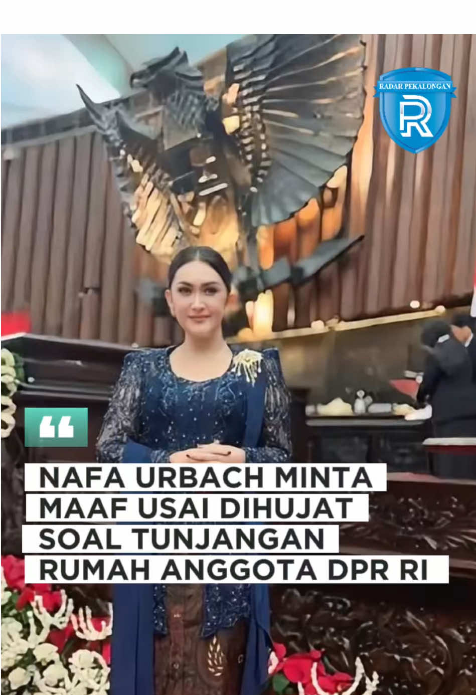 Nafa Urbach Minta Maaf usai Dihujat soal Tunjangan Rumah Anggota DPR #dprri #dpr #anggotadpr #nafaurbach #dewanperwakilanrakyat 