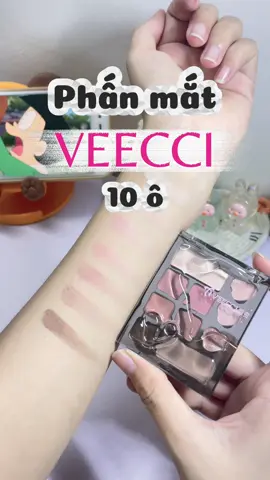 chưa tới chăm 🐟 mà được bảng phấn mắt siu xinh thế nàyyyyy  #phanmat #makeup #beautytips #veecci #mypham #xh #fyp #viral 