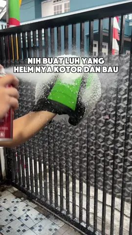 Helm auto wangi dan bersih setiap hari  #pembersihhelm #hafezfoamcleaner #foamcleaner #helm 