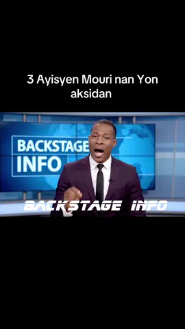 3 Ayisyen Mouri nan Yon aksidan 