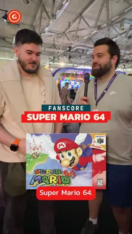 Gotta feeling this #FanScore for #SuperMario64 will be divisive 🫣 #mario #mario64