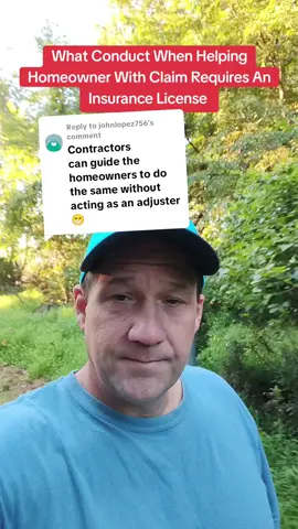 Replying to @johnlopez756 Why wouldn't you want the homeowner to have their own adjuster?