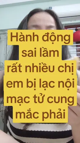 Một hành động sai lầm mà rất nhiều chị em bị u lạc nội mạc tử cung mắc phải. #@Mẹ Mều Chia Sẻ #unangbuongtrung #ulacnoimactucung #ulacnoimacbuongtrung  #chiasekinhnghiem 