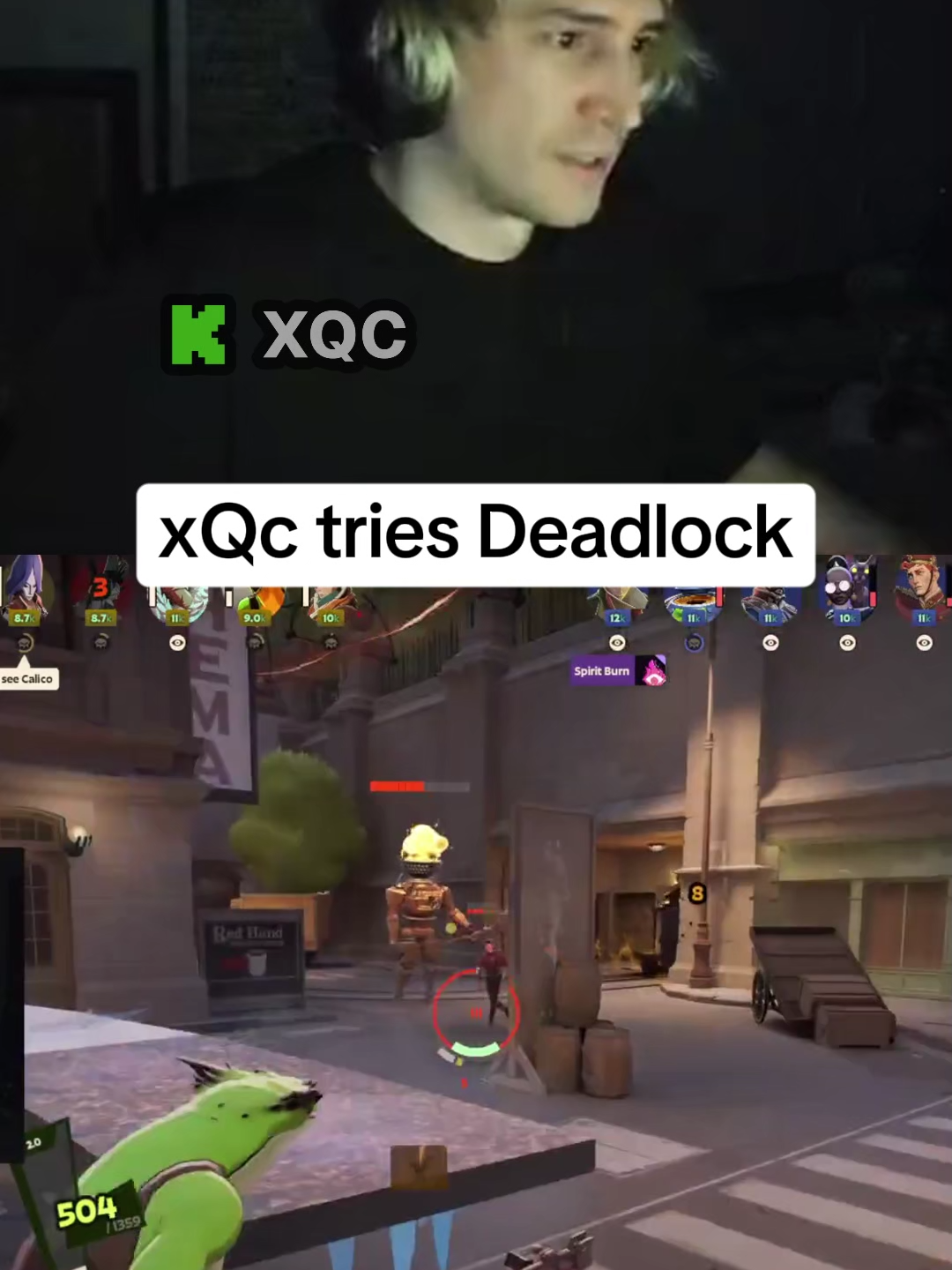 xQc tries deadlock . . . #xqc #deadlock #fyp