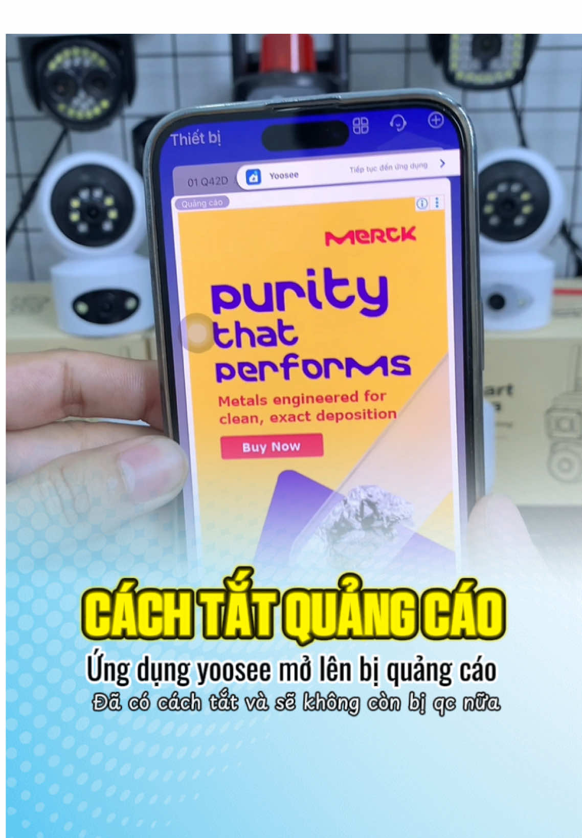 Cách tắt quảng cáo trên ứng dụng yoosee dành cho ai chưa biết.              #camerayoosee #cachtatquangcao #tatquangcao #tatquangcaocamerayoosee #thuthuat 