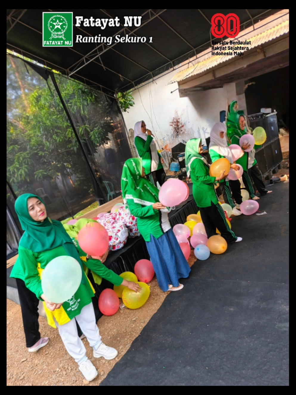 🇮🇩Semarak Kemerdekaan Fatayat Sekuro 1 Dalam semangat 17-an, kami bersatu dalam rangkaian do'a, lantunan lagu kebangsaan, dan berbagai lomba penuh keceriaan. Merdeka bukan hanya kata, tapi semangat yang kami rayakan bersama!✨ #fatayatNURantingSekuro1 #cerdas #berkualitas #mandiri #semrakkemerdekaan @PC Fatayat NU Jepara 