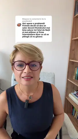 Ca răspuns pentru @pavelbode3 