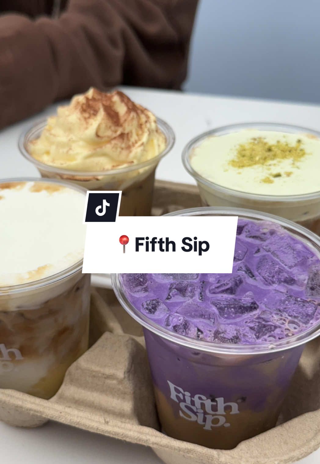 almost gave myself a heart attack tasting four flavors of lattes from @FifthSip. but worth it ☕️💫 📍Fifth Sip - new vietnamese cafe on Mott St in Soho - at least 15 separate flavors of lattes, matchas and their signature drip - my ranking for favorite flavors (least to most): corn, pistachio, ube and hanoi egg cream - WILL be back to try more flavors and matcha!!! #nyccoffee #nyccoffeeshop #vietnamesecoffee #nyccafe #icedlatte 