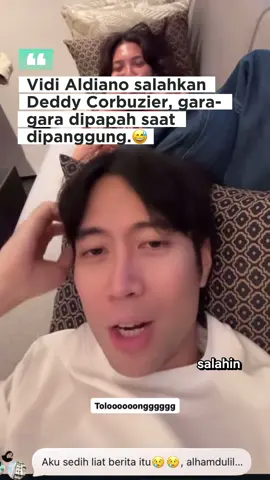 Sempet-sempetnya vidi aldiano nyalahin om deddy 🤣