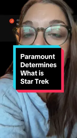 Im going to point to this video every time someone comes into my comments arguing about what is #StarTrek and what isn’t. Paramount’s lawyers don’t care what you think 🤷🏻‍♀️