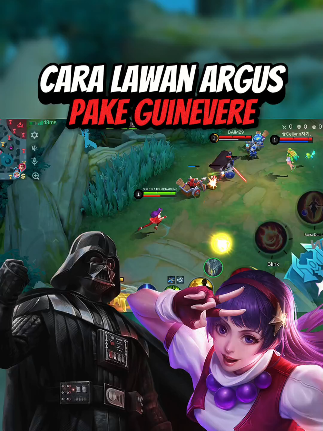 cara lawan argus pake Guinevere #MerdekaMabar #MobileLegendsBangBang #MLBB #viral #fyp 