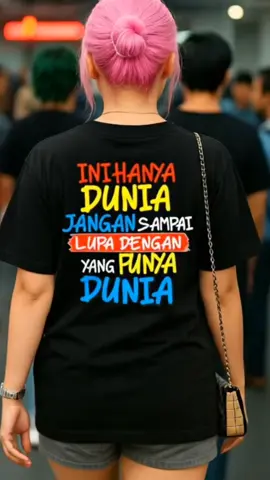 Beli disini 👉@PABRIK KAOS DISTRO MURAH 👈 Ini hanya dunia #kaos #kaospria #kaosdistro #kaoskatakata #tshirt 